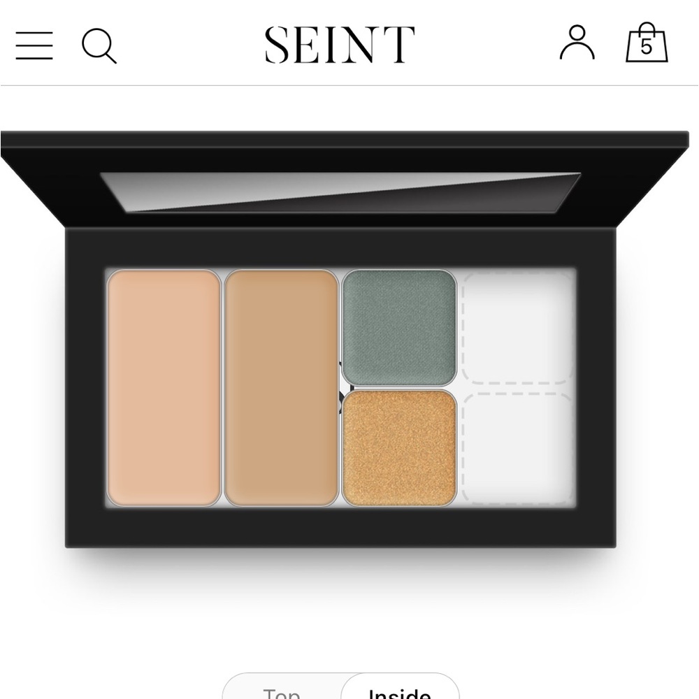 4 seint makeup tins